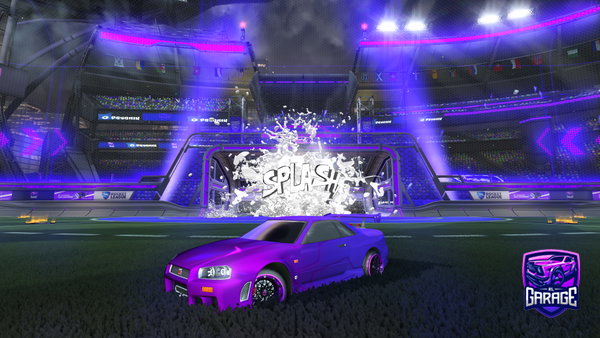 A Rocket League car design from Crouton_art