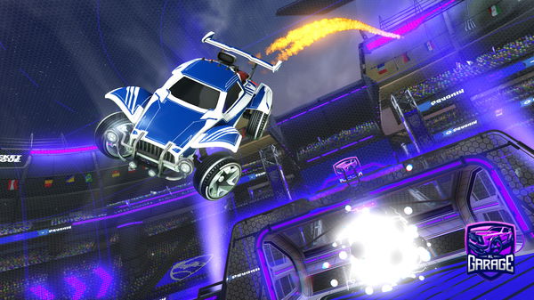 A Rocket League car design from OGGalaxy100