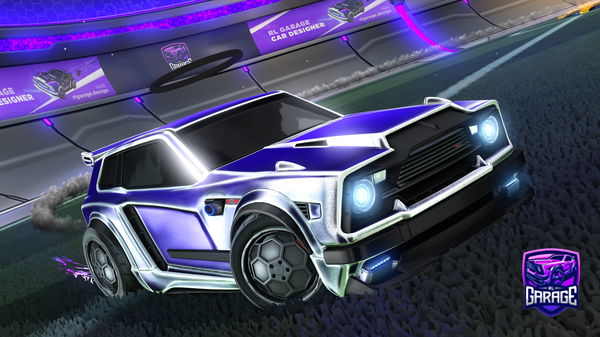 A Rocket League car design from GamerHome
