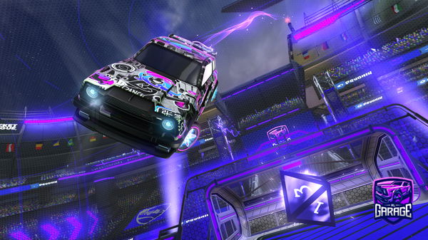 A Rocket League car design from PolarJ