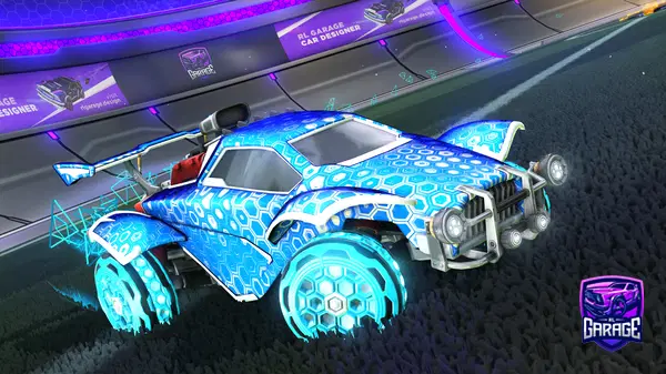 A Rocket League car design from Fastwhiteguy