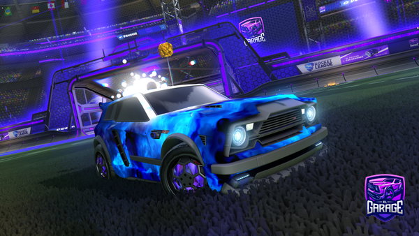 A Rocket League car design from TrappinGod