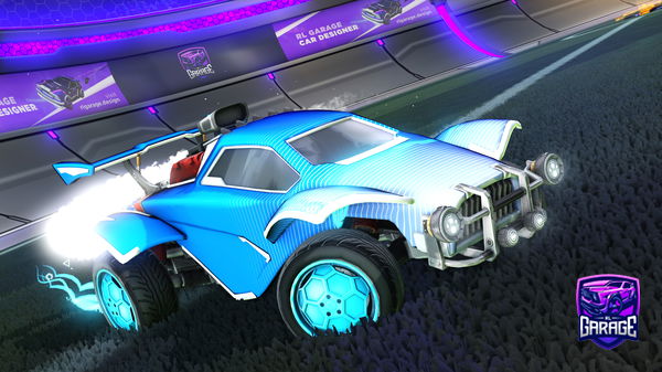 A Rocket League car design from Ironicaly