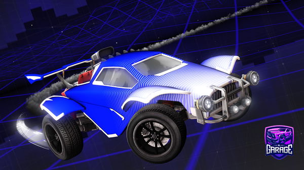 A Rocket League car design from tikoo