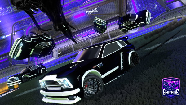 A Rocket League car design from ninjadog