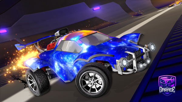 A Rocket League car design from MrMcNuggs