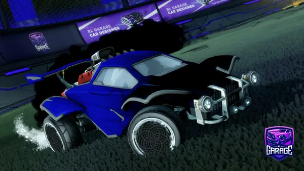 A Rocket League car design from Mickael095