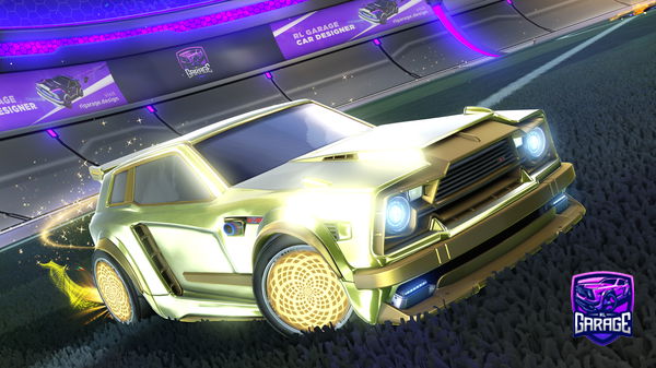 A Rocket League car design from AlphaTSM99