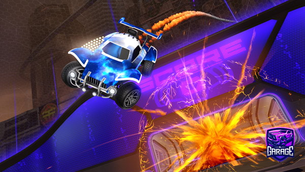 A Rocket League car design from 2BsYummySoles