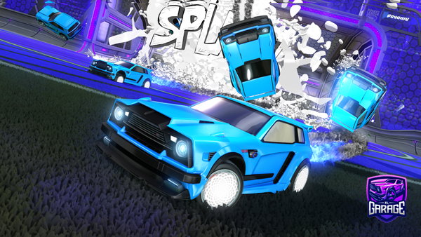 A Rocket League car design from KID26102011