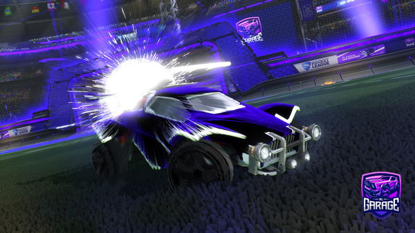 A Rocket League car design from Spentics