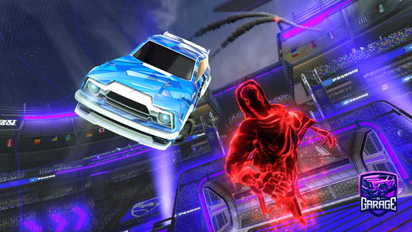A Rocket League car design from LuRKCN