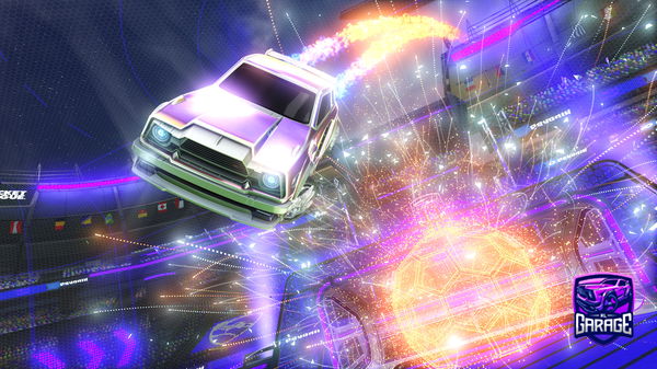 A Rocket League car design from lpcl