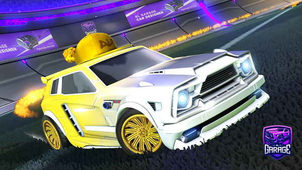 A Rocket League car design from KFcutler