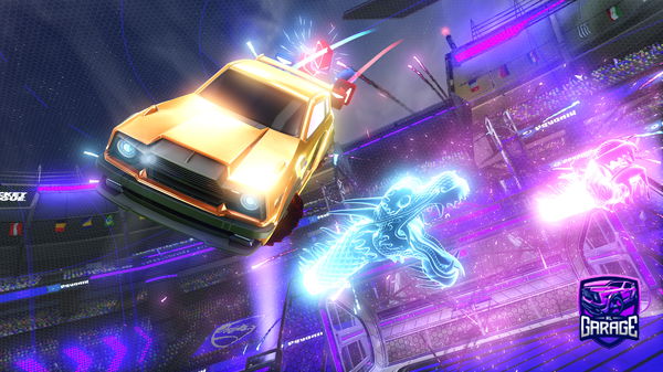 A Rocket League car design from Rockband6767