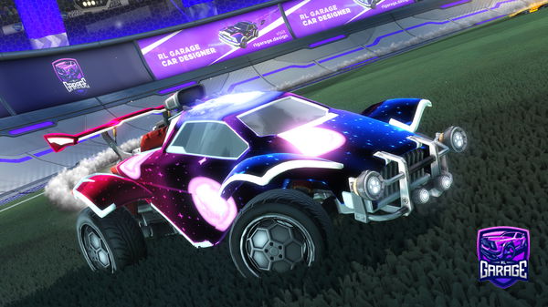 A Rocket League car design from ItsRuflls