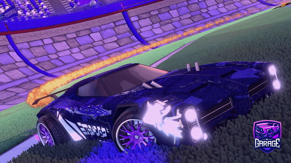 A Rocket League car design from W00d13S154321