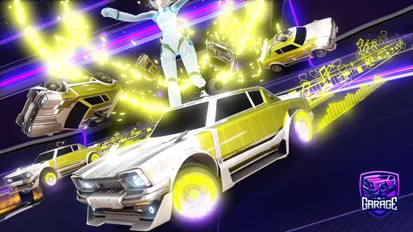 A Rocket League car design from MrRogers143