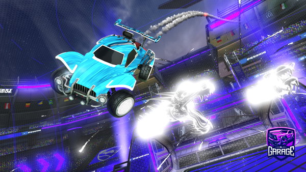 A Rocket League car design from Jvnxss