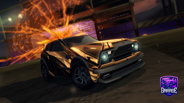 A Rocket League car design from CharlesLeclerc16IT