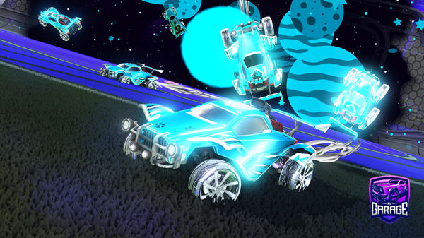 A Rocket League car design from AyoLxtus