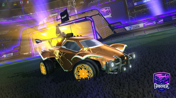 A Rocket League car design from 2200xxxx