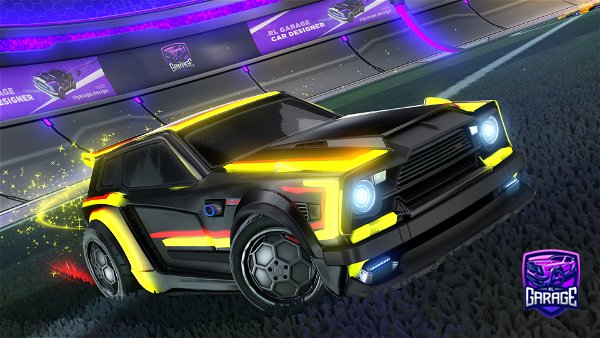 A Rocket League car design from Smash_road_ssl