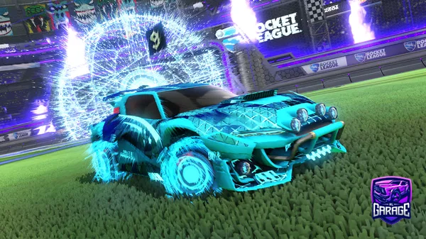 A Rocket League car design from Debo626