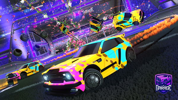 A Rocket League car design from AnimeFlowerGirl