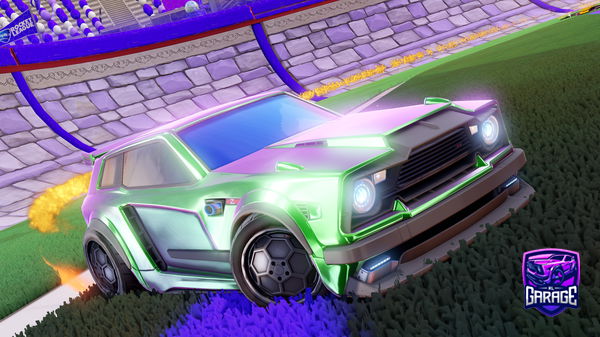 A Rocket League car design from Qwizats32