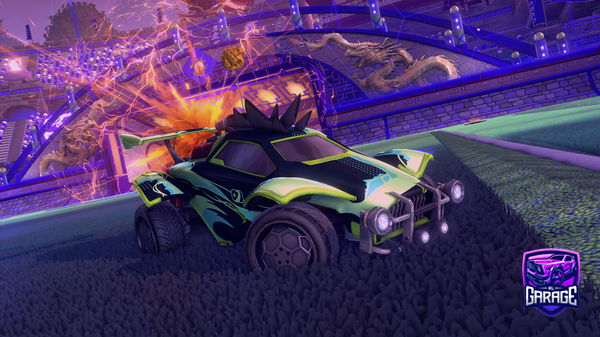 A Rocket League car design from prrcd