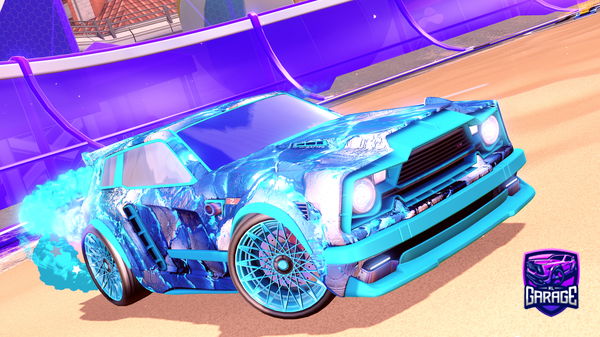 A Rocket League car design from kellentree