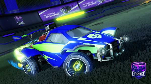 A Rocket League car design from Nexoyzz