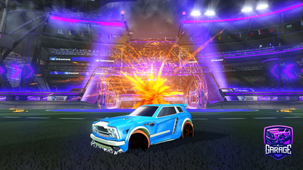 A Rocket League car design from OniChan3268