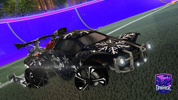 A Rocket League car design from Raiyu