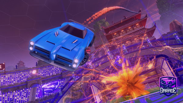 A Rocket League car design from GodsBaby