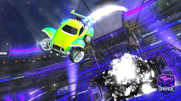 A Rocket League car design from themaxitaxi789