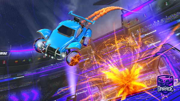 A Rocket League car design from R0DRIG0