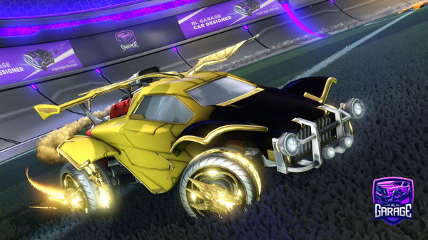 A Rocket League car design from DigitalLime3480