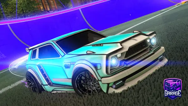A Rocket League car design from theflyinghog