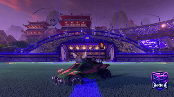A Rocket League car design from hsxno