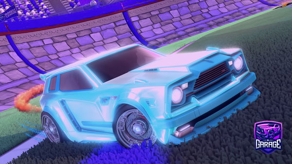 A Rocket League car design from VAZR-BK