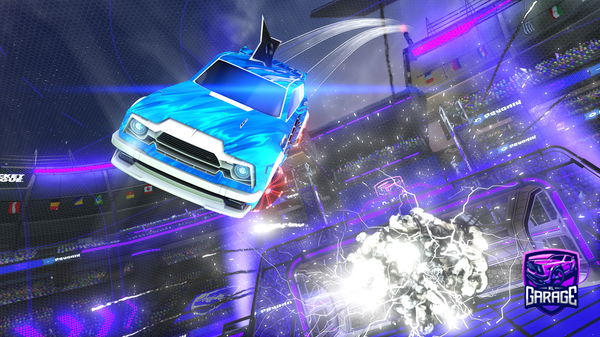 A Rocket League car design from MaxTheAxe732