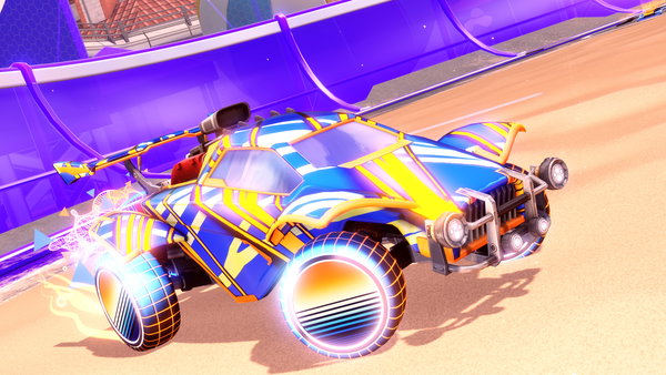A Rocket League car design from CrspyChkn