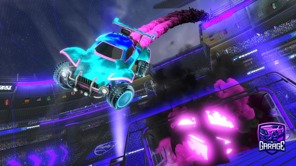 A Rocket League car design from Datboi403