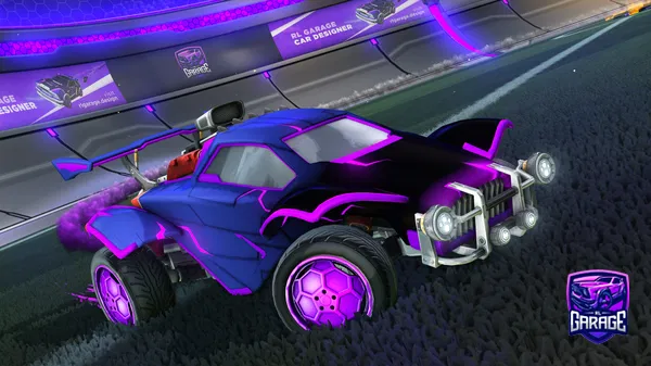 A Rocket League car design from DolnMag