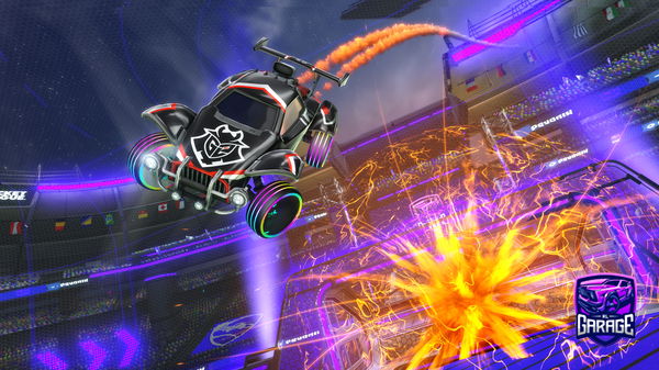 A Rocket League car design from npolidore22