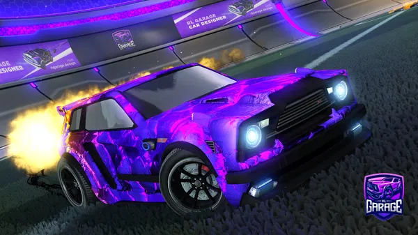 A Rocket League car design from tysucksatrl4