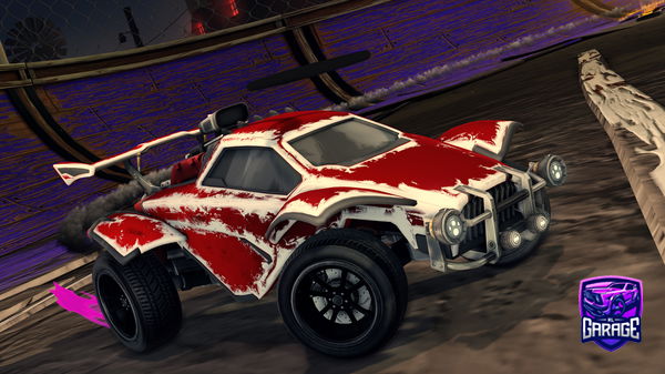 A Rocket League car design from AdomaK2