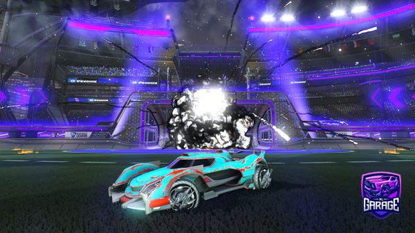 A Rocket League car design from Silverjoke7
